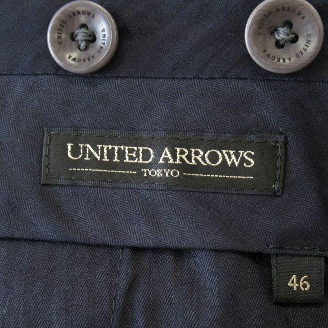 UNITED ARROWS(ユナイテッドアローズ)のユナイテッドアローズ スリムフィット モヘヤ混 スラックス パンツ サイズ46 メンズのパンツ(スラックス)の商品写真