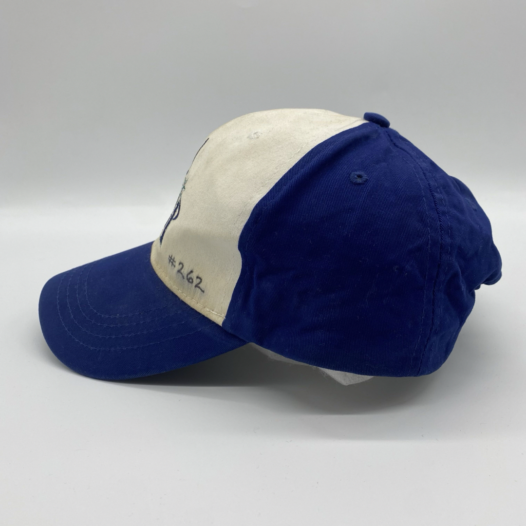 MLB(メジャーリーグベースボール)のレア　会場限定　イチローマリナーズ殿堂入り記念　刺繍ロゴ　2トーンカラーキャップ メンズの帽子(キャップ)の商品写真