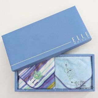 エル(ELLE)の【新品・未使用】エル プチタオル ２枚セット(ハンカチ)