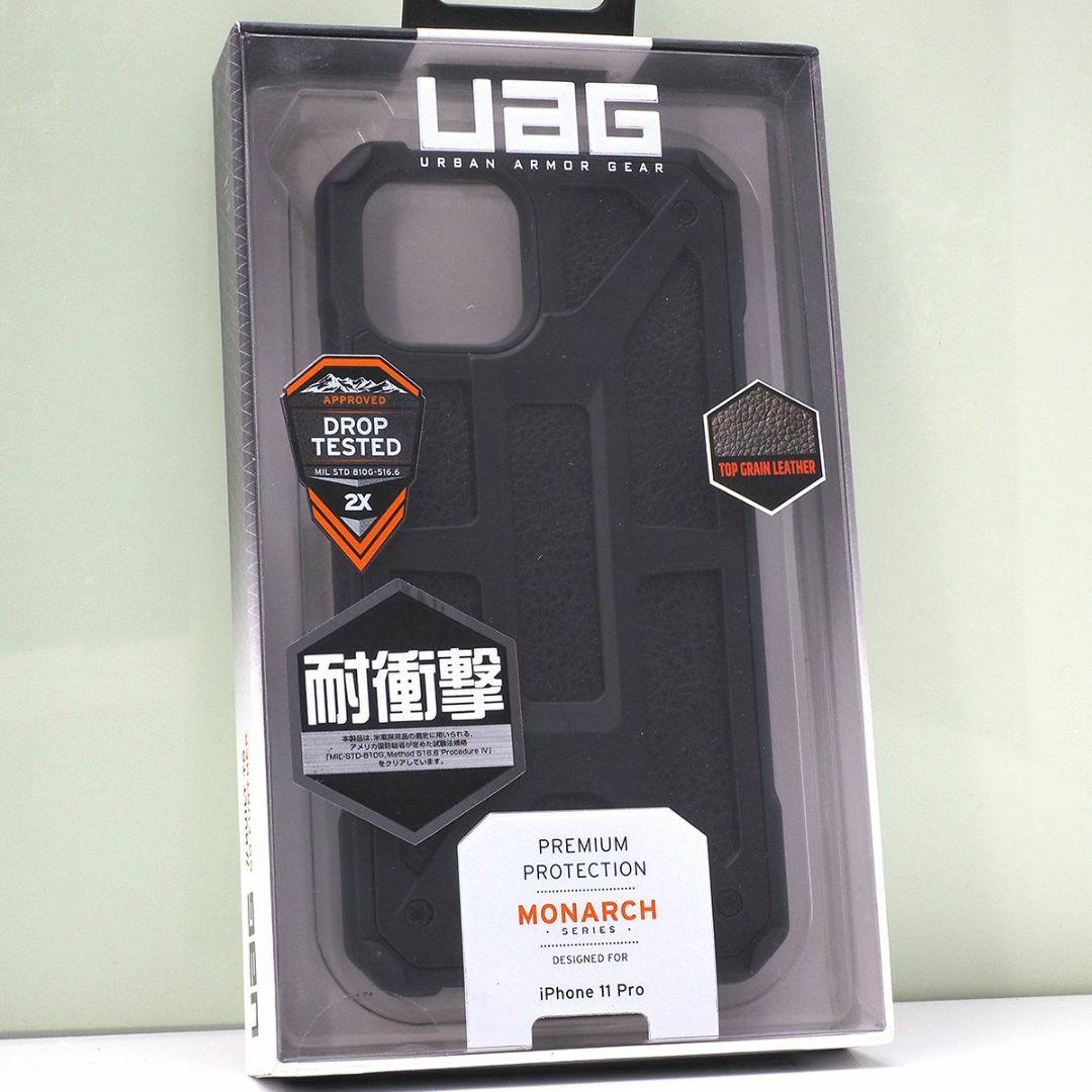 iPhone 11 Pro 用 UAG 耐衝撃ケース MONARCH ブラックの通販 by