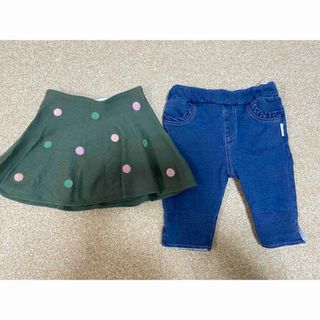 BeBe - H&M BeBe 子供服 スカート ズボン キッズ 女の子 90　