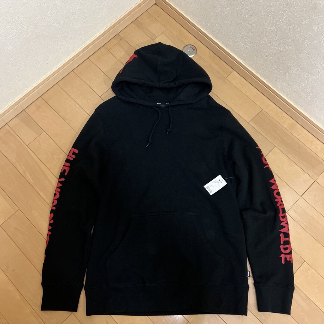 HUF(ハフ)のHUF ハフ パーカー RIOT PULLOVER HOODIE メンズのトップス(パーカー)の商品写真