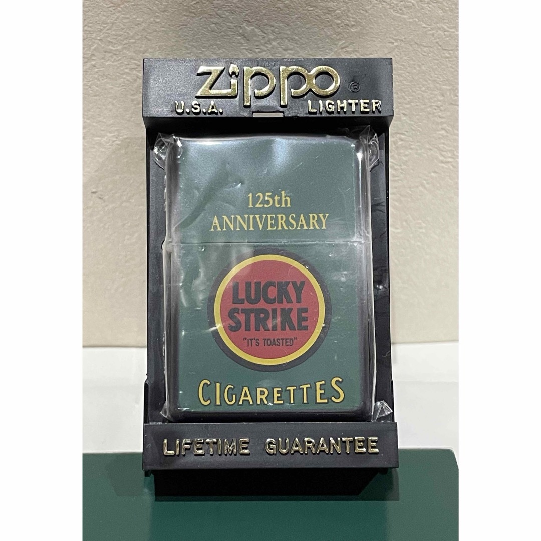 ZIPPO(ジッポー)のzippo ラッキーストライク 125周年記念 限定品 メンズのファッション小物(タバコグッズ)の商品写真