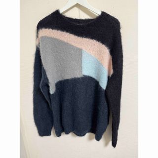 AURALEE - AURALEE オーラリー 21AW FELTED WOOL KNIT BIG A21AP03SF