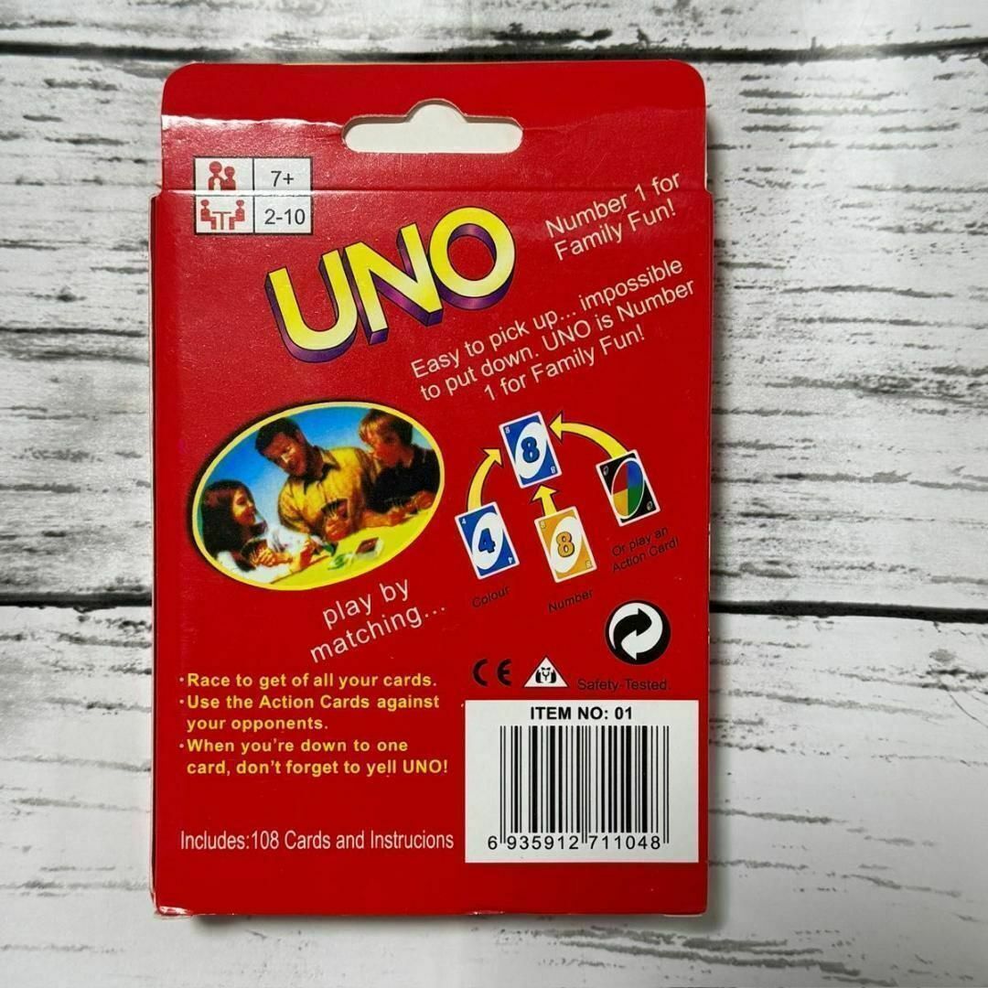 UNO カードゲーム 97 家族 遊ぶ 年齢 プレイ パーティー e エンタメ/ホビーのエンタメ その他(その他)の商品写真