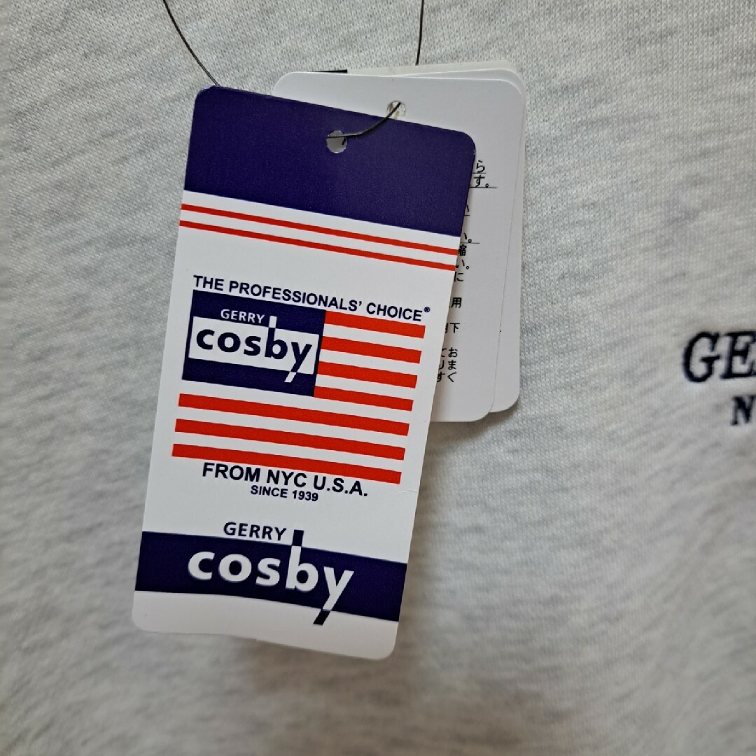 Avail(アベイル)の【新品】コスビー/COSBY ワンポイント刺繍クルーネックスウエットLサイズom メンズのトップス(スウェット)の商品写真