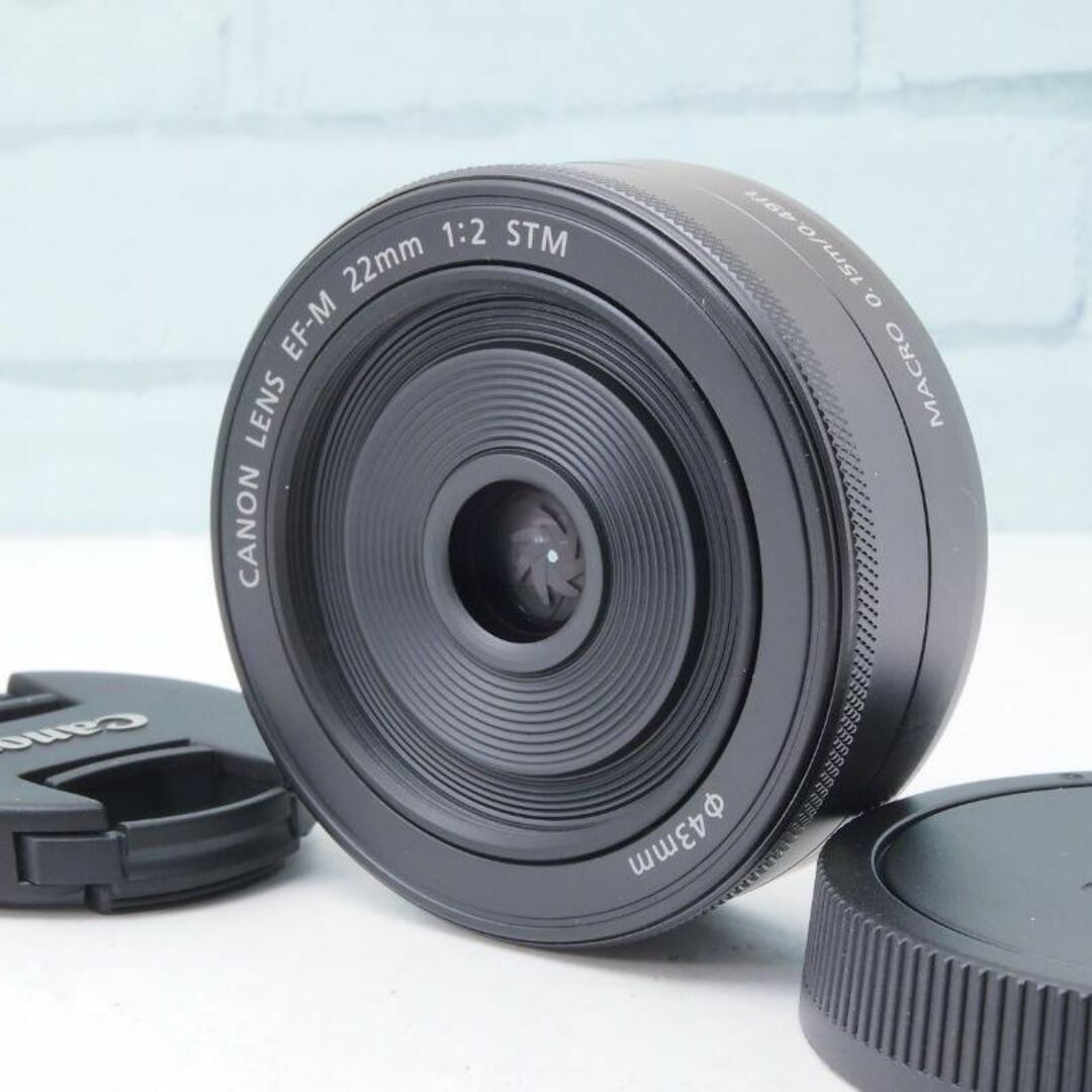 Canon - ❤️超美品❤️CANON❤️EF-M 22mm F2 STM 単焦点レンズの通販