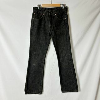 リーバイス(Levi's)の517-0901 Levi's 先染めブラック ブーツカット フレア W30(デニム/ジーンズ)