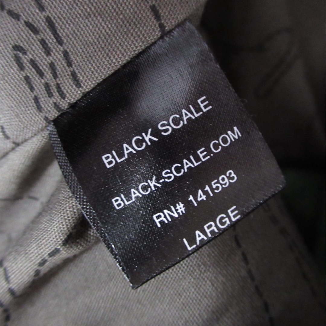 BLACK SCALE デザイン デニム ジャケット グレー ジーンズ ブルゾン メンズのジャケット/アウター(Gジャン/デニムジャケット)の商品写真