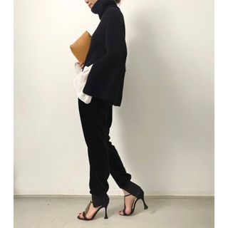 アパルトモンドゥーズィエムクラス(L'Appartement DEUXIEME CLASSE)の新品同様★L'Appartementアパルトモン★Velor Rib Pants(カジュアルパンツ)