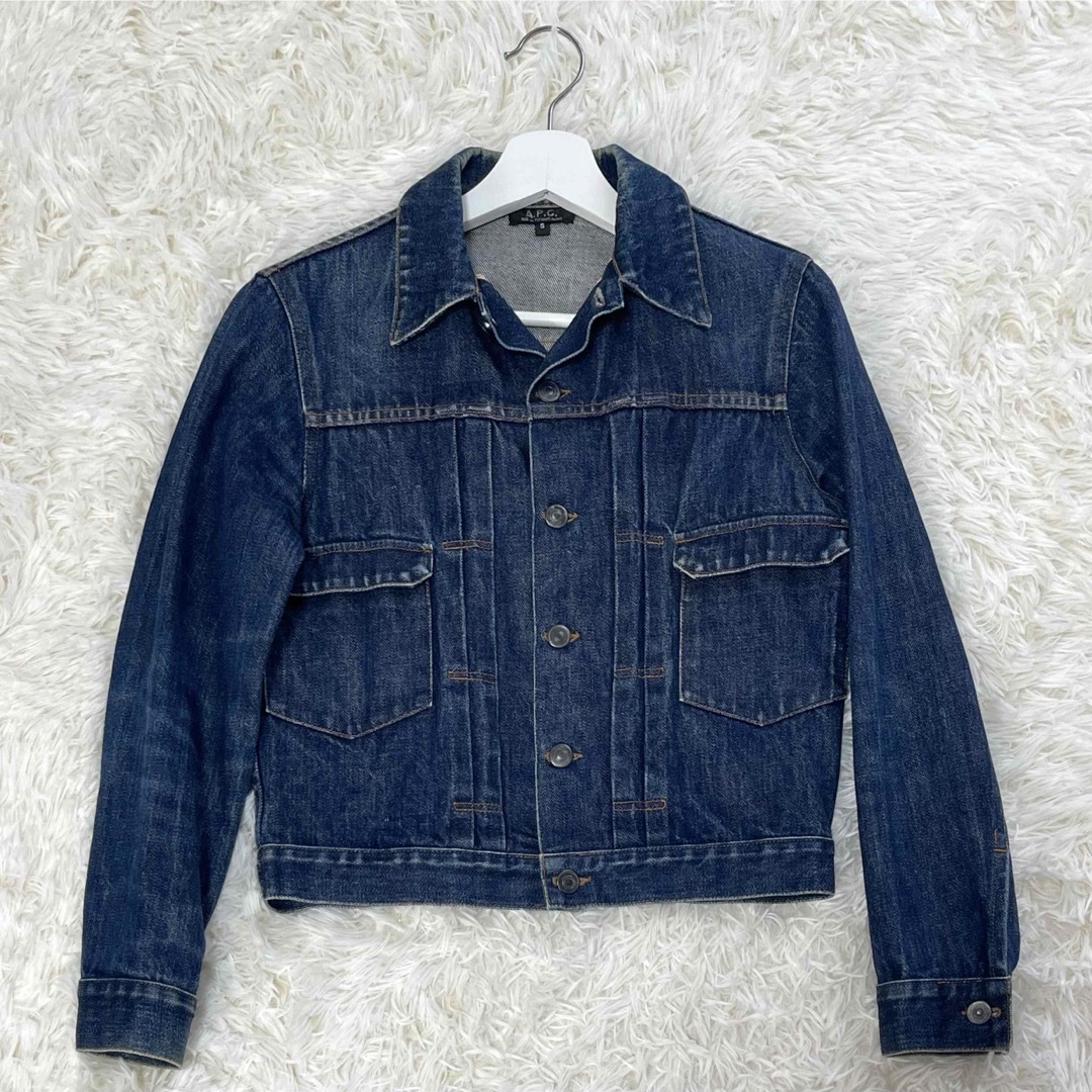 レア A.P.C.アーペーセー デニムジャケット Gジャン イーストバイ レア A.P.C.アーペーセー デニムジャケット Gジャン イーストバイ