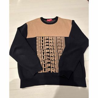 シュプリーム(Supreme)のsupreme sweater ロゴセーター　シュプリーム(ニット/セーター)