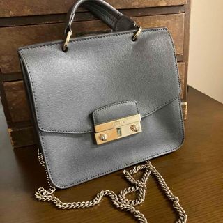 フルラ(Furla)のFURLA フルラ ミニポシェット ショルダーバッグ グレー(ショルダーバッグ)