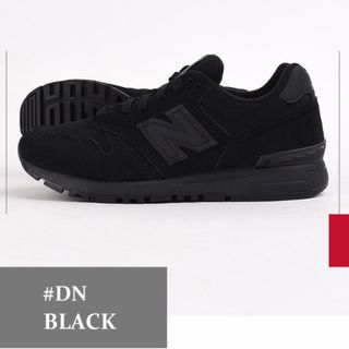 ニューバランス(New Balance)のNB565 ブラック 22.5cm(スニーカー)