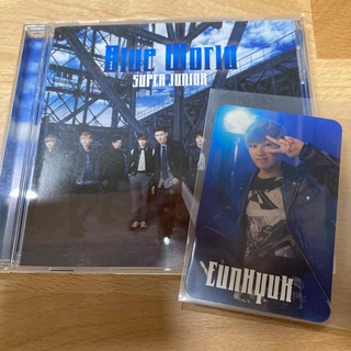 スーパージュニア(SUPER JUNIOR)の【CD +トレカ:ウニョク】Blue world SUPER JUNIOR(K-POP/アジア)