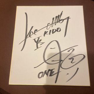 ONE武尊選手RIZIN城戸康裕選手連名サイン(格闘技/プロレス)