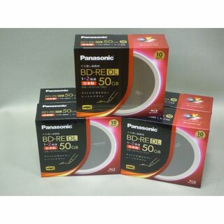 パナソニック(Panasonic)のM-18✿Panasonic　BD-RE（DL50GB)２倍速・50枚(その他)