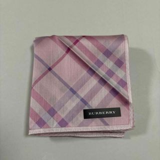 バーバリー(BURBERRY)のバーバリーハンカチピンク(ハンカチ)