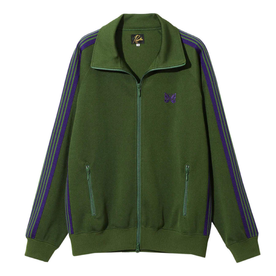 Needles(ニードルス)のNEEDLES TRACK Jacket Poly Smooth グリーン メンズのトップス(ジャージ)の商品写真