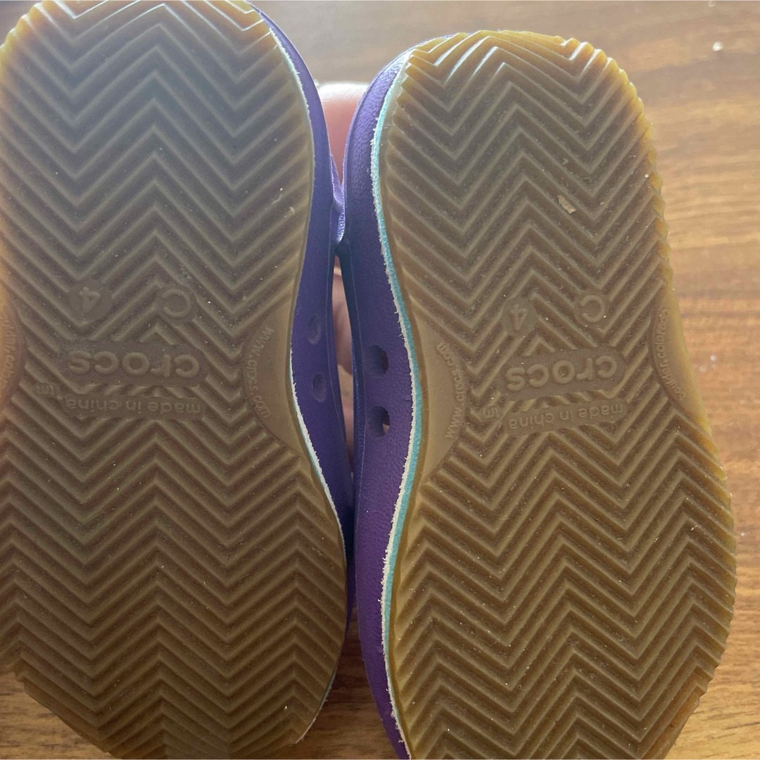 crocs(クロックス)のクロックス　バレエシューズサンダル　12cm キッズ/ベビー/マタニティのベビー靴/シューズ(~14cm)(サンダル)の商品写真