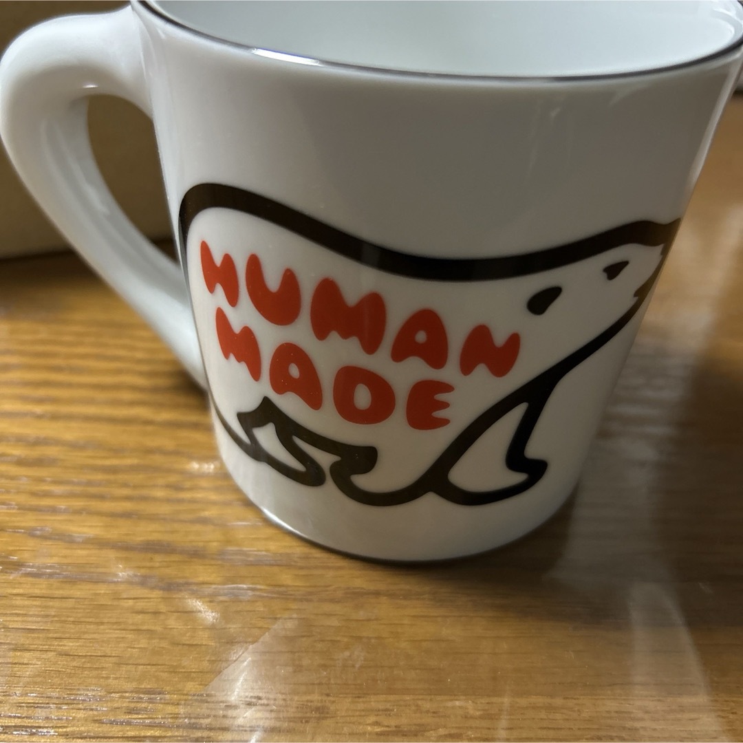 HUMAN MADE(ヒューマンメイド)のHUMANMADE シロクマ マグカップ 新品未使用 インテリア/住まい/日用品のキッチン/食器(グラス/カップ)の商品写真