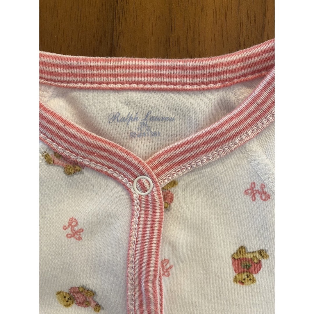 Ralph Lauren(ラルフローレン)のラルフローレン  ベア　ロンパース  キッズ/ベビー/マタニティのベビー服(~85cm)(ロンパース)の商品写真