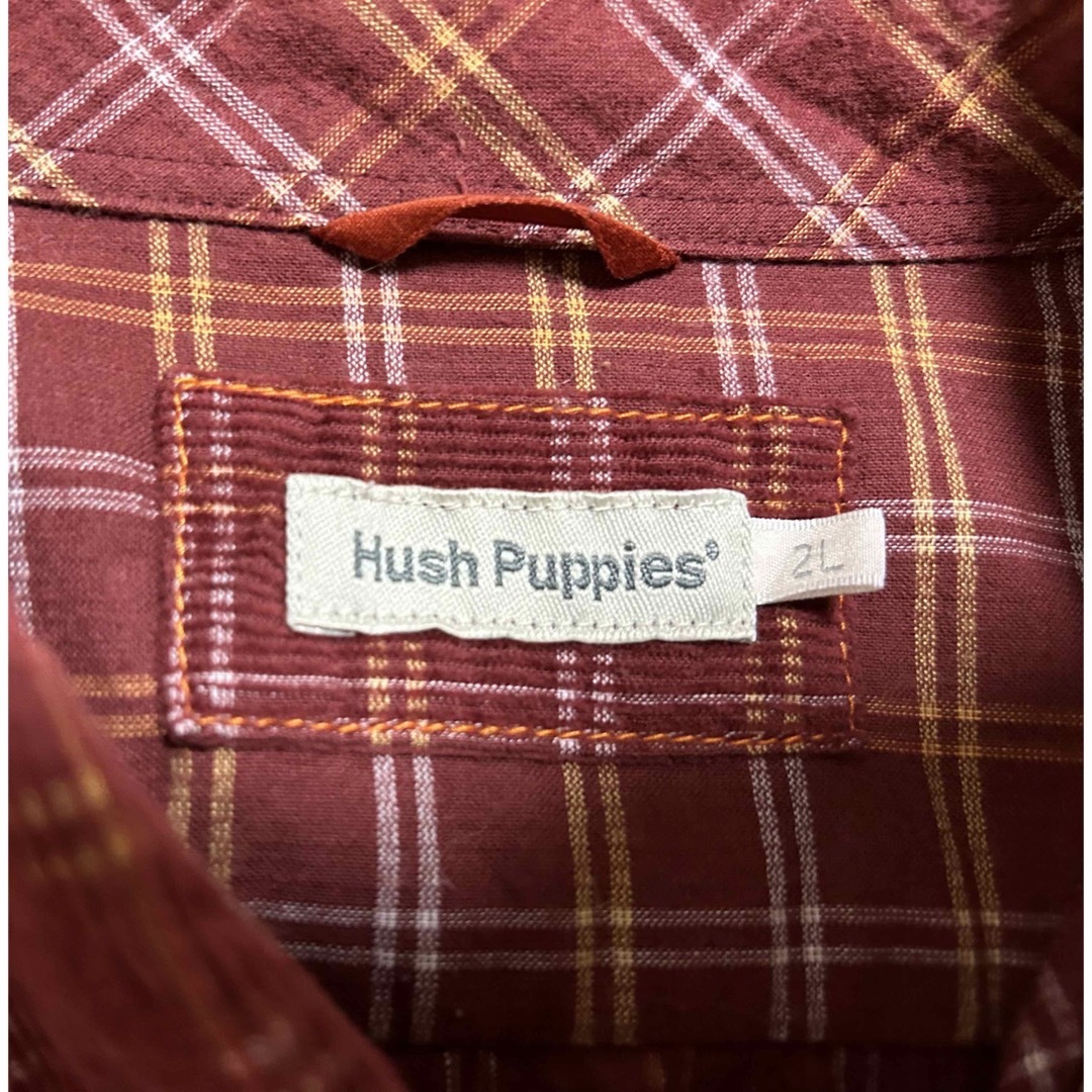 Hush Puppies(ハッシュパピー)のHush Puppies(ハッシュパピー)トップス　メンズ2L メンズのトップス(シャツ)の商品写真