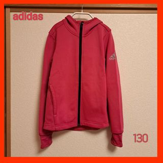 アディダス(adidas)のadidas　パーカー　アディダス　ガールズ　130(ジャケット/上着)