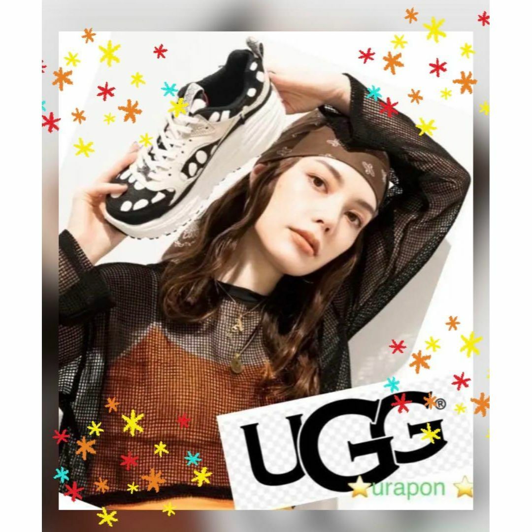 UGG(アグ)の美品✨②裏ダル✨25厚～25.5薄✨UGG✨DALMATIAN✨ダルメシアン レディースの靴/シューズ(スニーカー)の商品写真