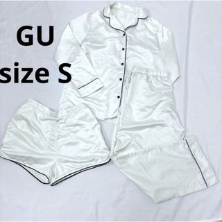 GU - GU ルームウエア　パジャマ　部屋着　3点セット　S