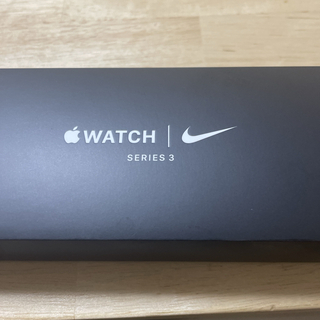 アップルウォッチ(Apple Watch)の中古APPLE WATCH3 NIKE+ 42 mm スペースグレイ(その他)
