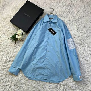 ラフシモンズ(RAF SIMONS)の未使用 入手困難 ラフシモンズ ビッグフィットクラシックシャツ 23SS 46(シャツ)