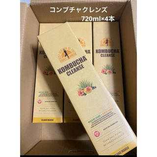 コンブチャクレンズ(KOMBUCHA CLEANSE)のコンブチャクレンズ　720ml 4本(ダイエット食品)