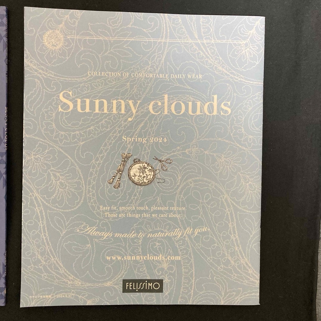 Sunny clouds（FELISSIMO）(サニークラウズ)のフェリシモ FELISSIMO　カタログ　Sunnyclouds　サニークラウド エンタメ/ホビーの雑誌(ファッション)の商品写真