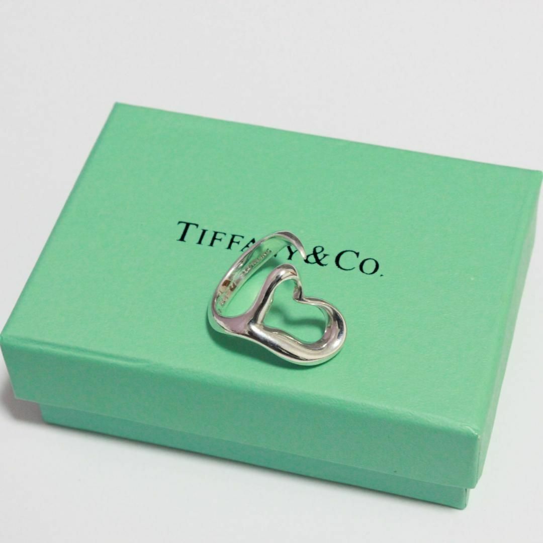 Tiffany & Co.(ティファニー)のTiffany&Co. ティファニー オープンハート アクセサリー リング 9号 レディースのアクセサリー(リング(指輪))の商品写真