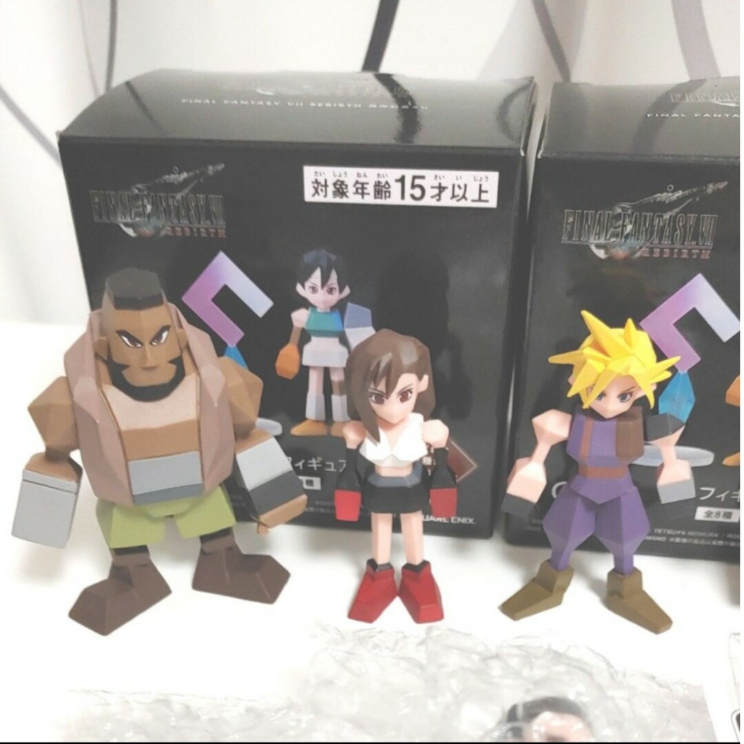 SQUARE ENIX(スクウェアエニックス)のFINAL FANTASY　Ⅶ　 くじ　フィギュア　など　FF7 エンタメ/ホビーのフィギュア(ゲームキャラクター)の商品写真