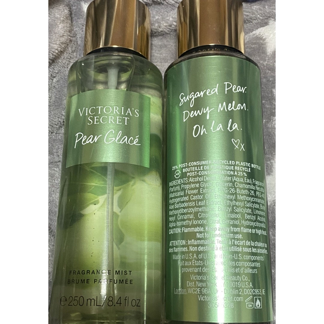 Victoria's Secret(ヴィクトリアズシークレット)の【日本未発売】 pear glace 2本セット コスメ/美容の香水(香水(女性用))の商品写真