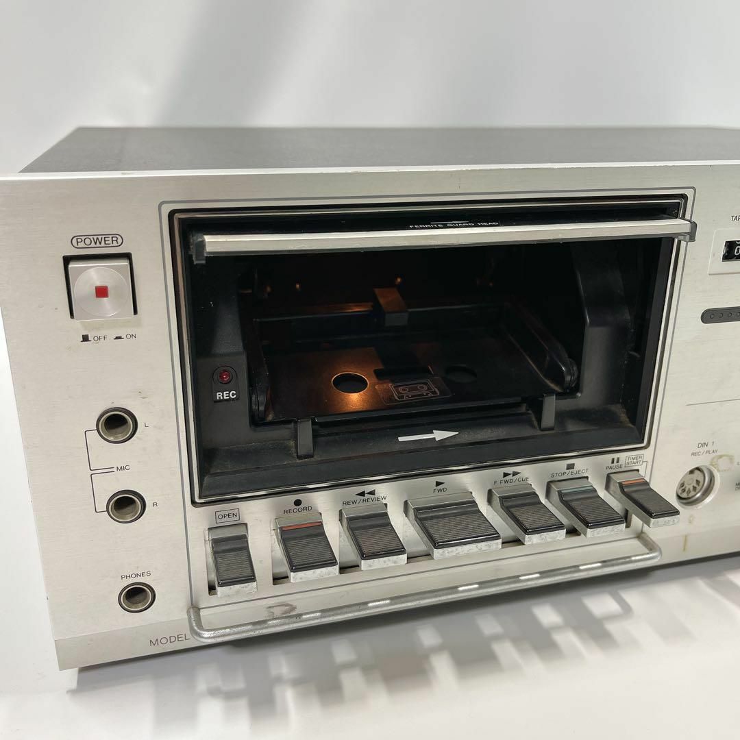 AIWA AD-7600 ステレオカセットデッキ アイワ 中古 オーディオ機器 スマホ/家電/カメラのオーディオ機器(その他)の商品写真