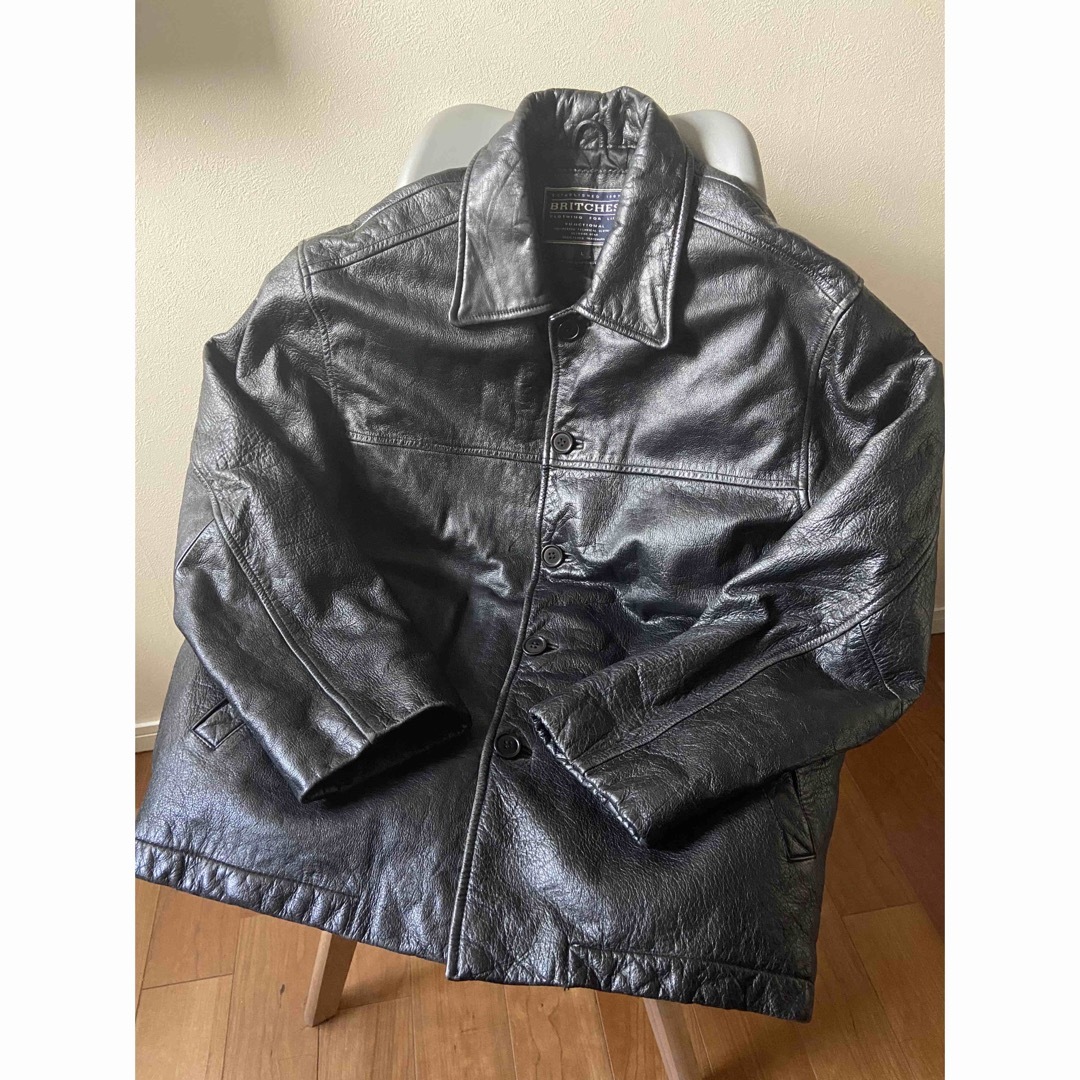 GAP(ギャップ)のVINTAGE 90s leather jacket メンズのジャケット/アウター(レザージャケット)の商品写真