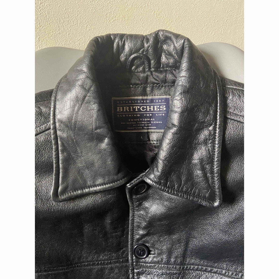 GAP(ギャップ)のVINTAGE 90s leather jacket メンズのジャケット/アウター(レザージャケット)の商品写真