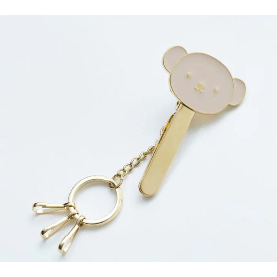 miffy(ミッフィー)のミッフィー ボリス フェイスキークリップ【ベージュ】 レディースのアクセサリー(チャーム)の商品写真