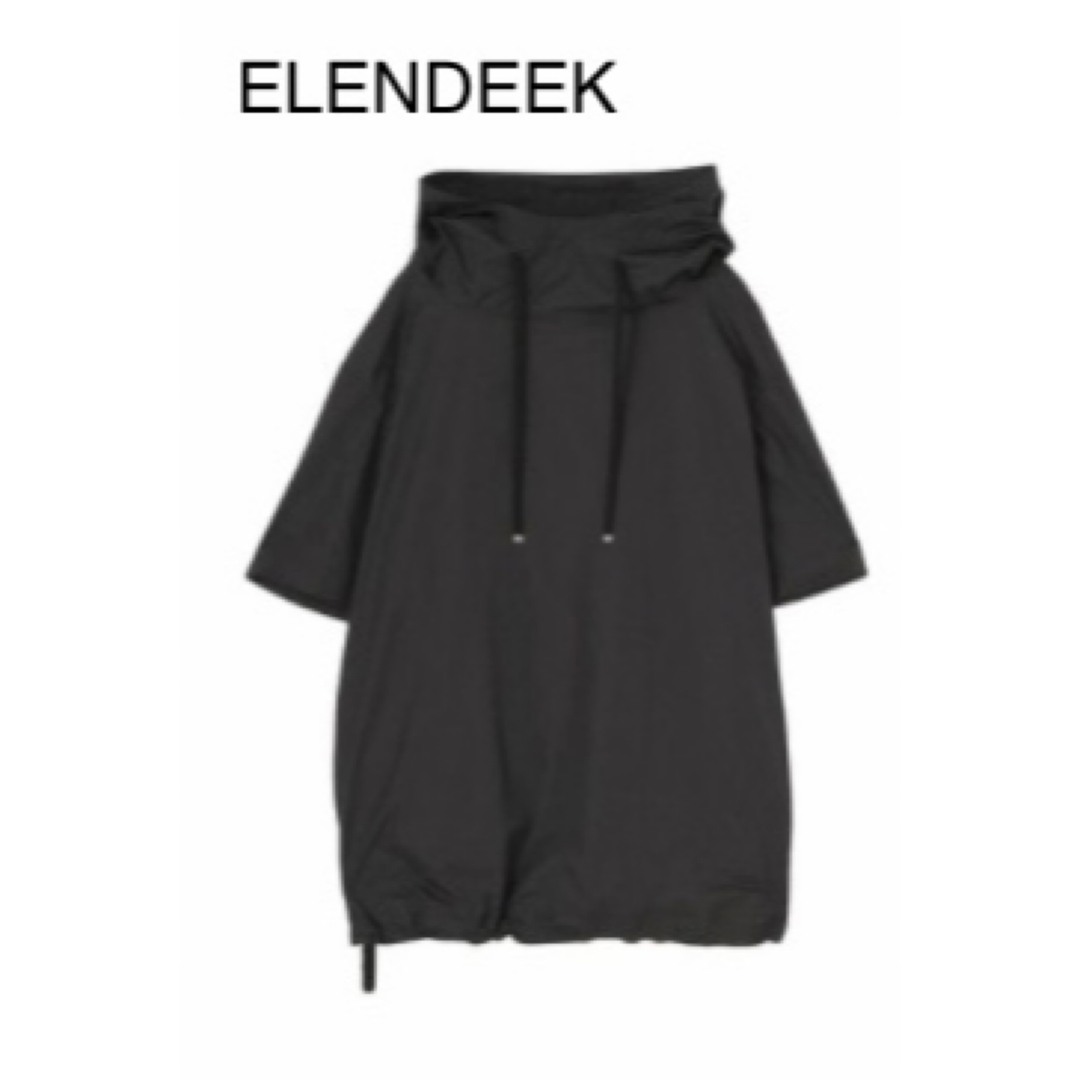 ELENDEEK STAND HOODIE BL スタンドフーディーブラウス ELENDEEK STAND HOODIE BL スタンドフーディーブラウス