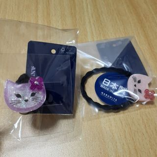 ,【新品】　アナスイミニ　ヘアゴム　ねこ