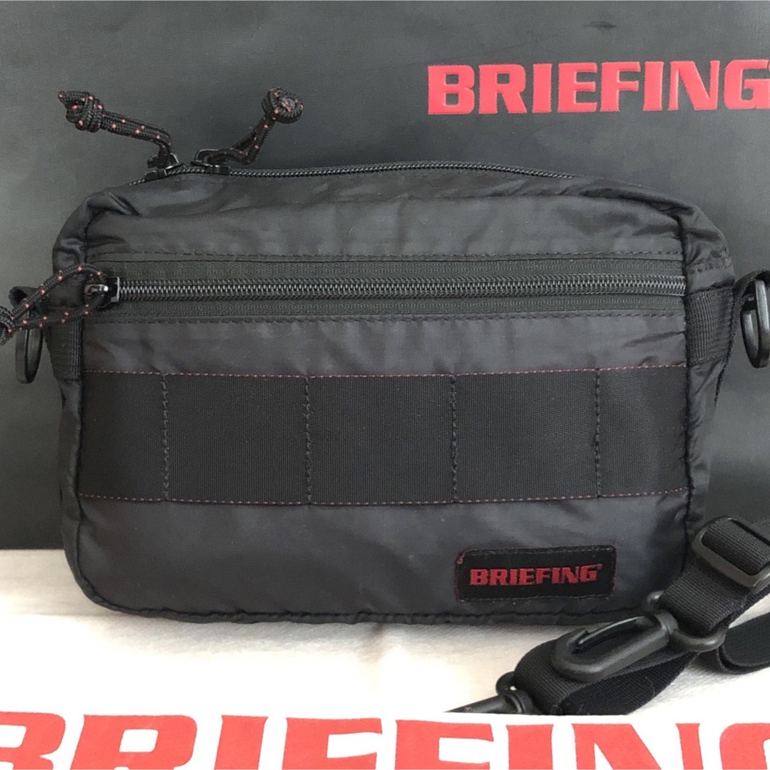 BRIEFING(ブリーフィング)のBRIEFING ブリーフィング ショルダーバッグ ブラック メンズのバッグ(ショルダーバッグ)の商品写真