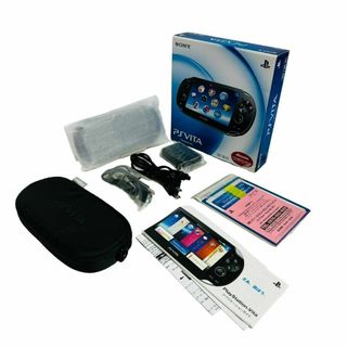 ソニー(SONY)のほぼ未使用 PSVITA  PCH-1100 メーカー生産終了　限定激レア本体(携帯用ゲーム機本体)