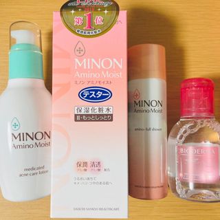 ミノン(MINON)のミノン & ビオデルマ 化粧水 4点セット(化粧水/ローション)