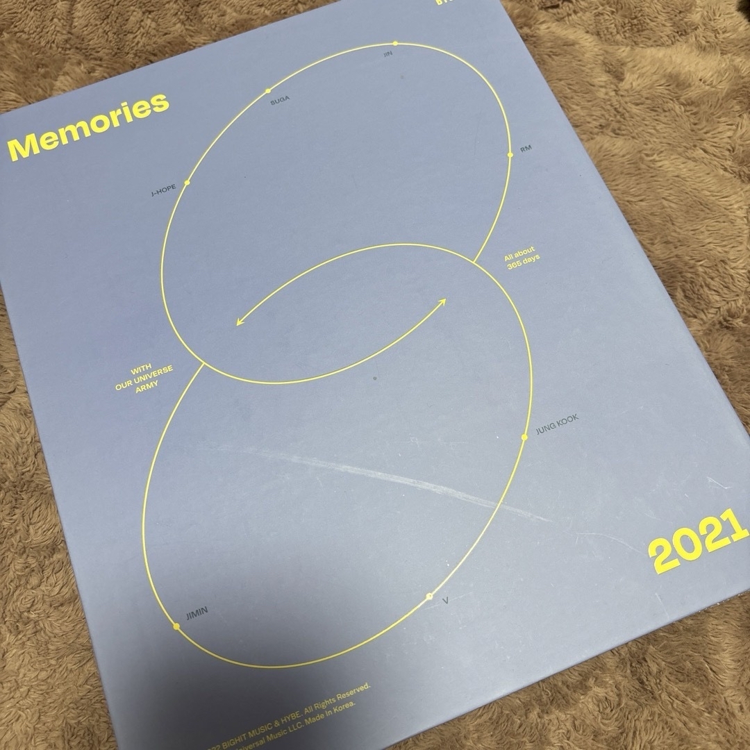 防弾少年団(BTS)(ボウダンショウネンダン)のBTS memories メモリーズ　2021 DVD エンタメ/ホビーのDVD/ブルーレイ(アイドル)の商品写真