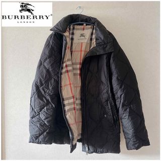 バーバリー(BURBERRY)のBurberry ダウンジャケット　レディース　M 黒　バーバリー　アウター(ダウンジャケット)