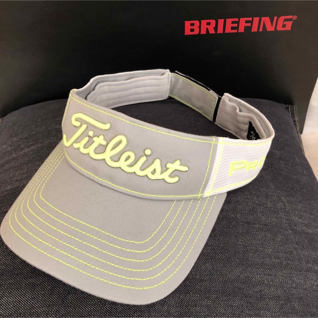 Titleist(タイトリスト)のタイトリスト ゴルフ バイザー ヘッドウエア ツアーメッシュバイザー メンズの帽子(サンバイザー)の商品写真