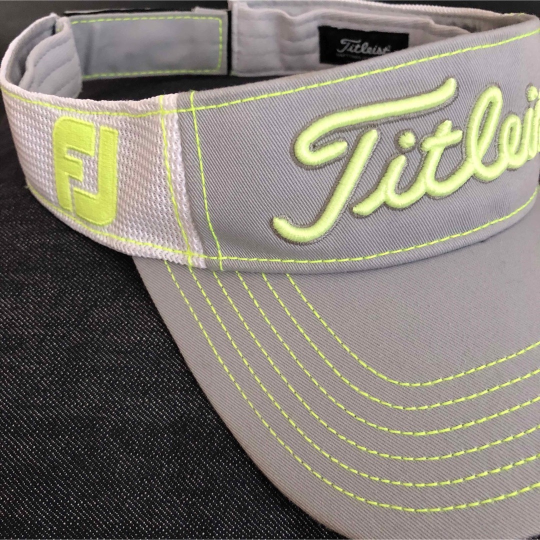 Titleist(タイトリスト)のタイトリスト ゴルフ バイザー ヘッドウエア ツアーメッシュバイザー メンズの帽子(サンバイザー)の商品写真